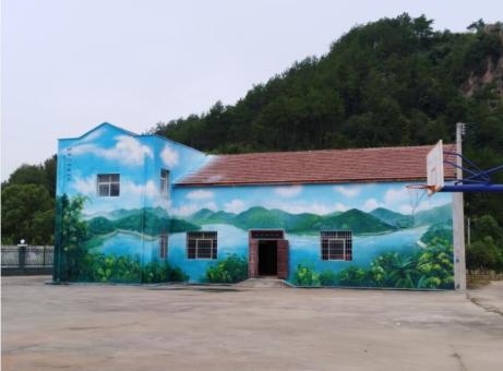  三台彩绘墙绘一般制作的位置
