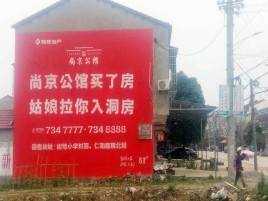  三台墙体广告在乡镇、农村市场的媒体优势