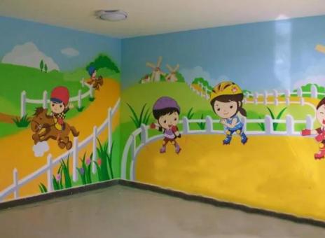  三台幼儿园墙体彩绘制作流程及注意事项