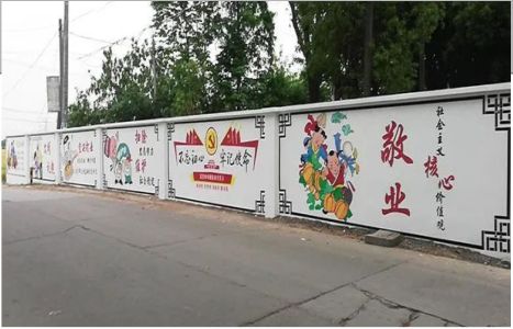  三台手绘墙画在现实中主要有哪些应用？