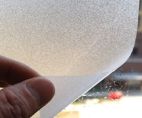  三台玻璃门外面粘广告用什么材料好？